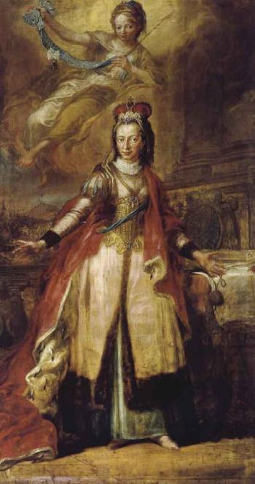 Portrait of Maria Karolina, Countess of Konigsegg-Rothenfels by Januarius Johann Rasso Zick