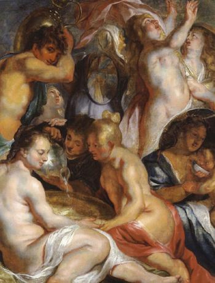Moses striking the rock by Jacob Jordaens