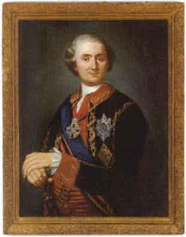 Portrait of Count Alexeij Gregorevich Orlov Tschesmenskij by Russian School