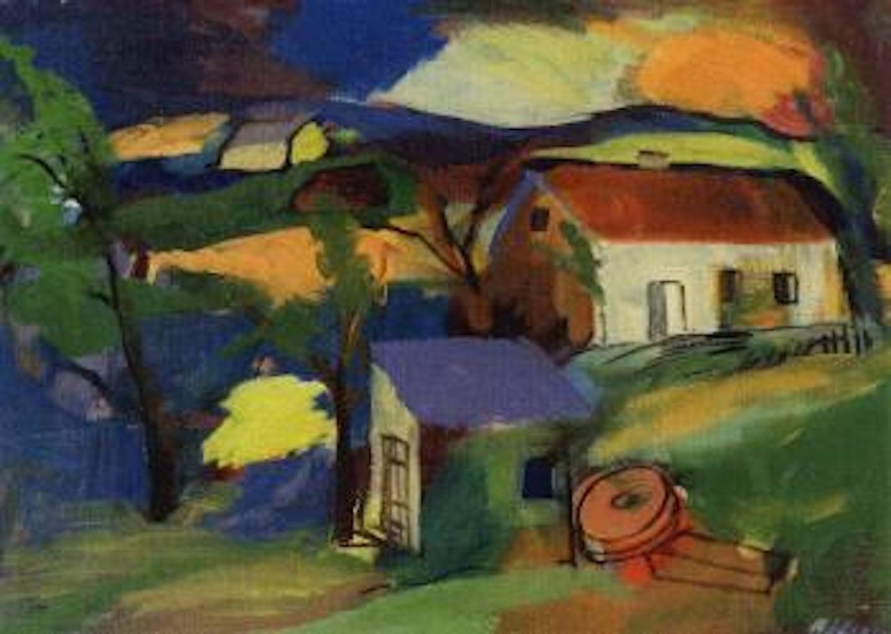 Farm garden by Fritz Aduatz