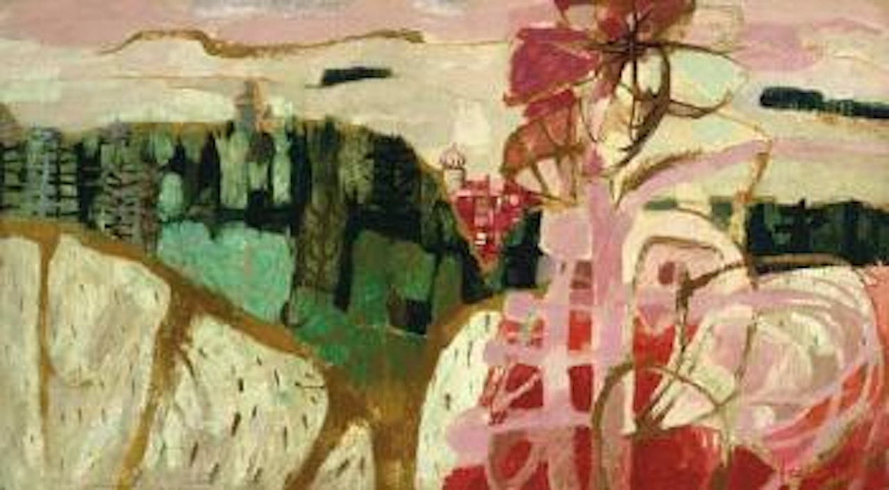 Russian landscape by Mary Fedden