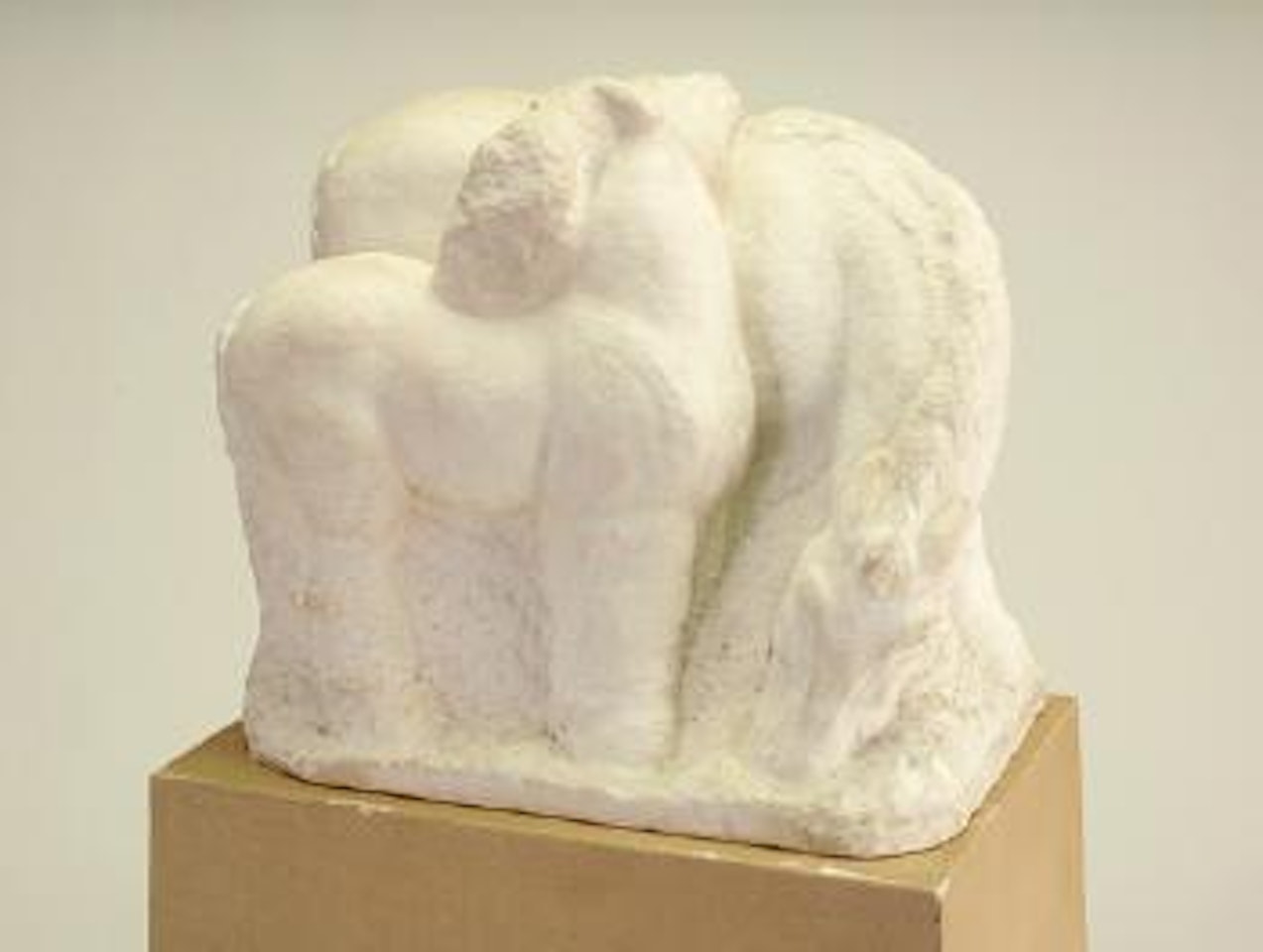 Mare and foal by William Zorach