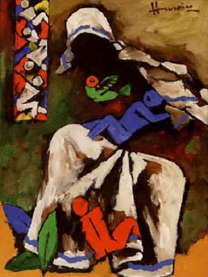 Mother Teresa by M.F. Husain