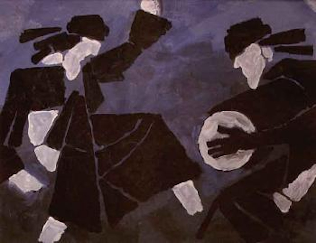 Untitled - Paris suite by M.F. Husain