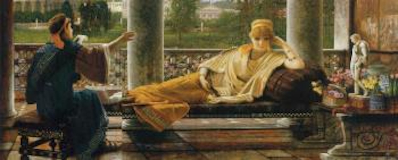 An ode to summer by John Atkinson Grimshaw