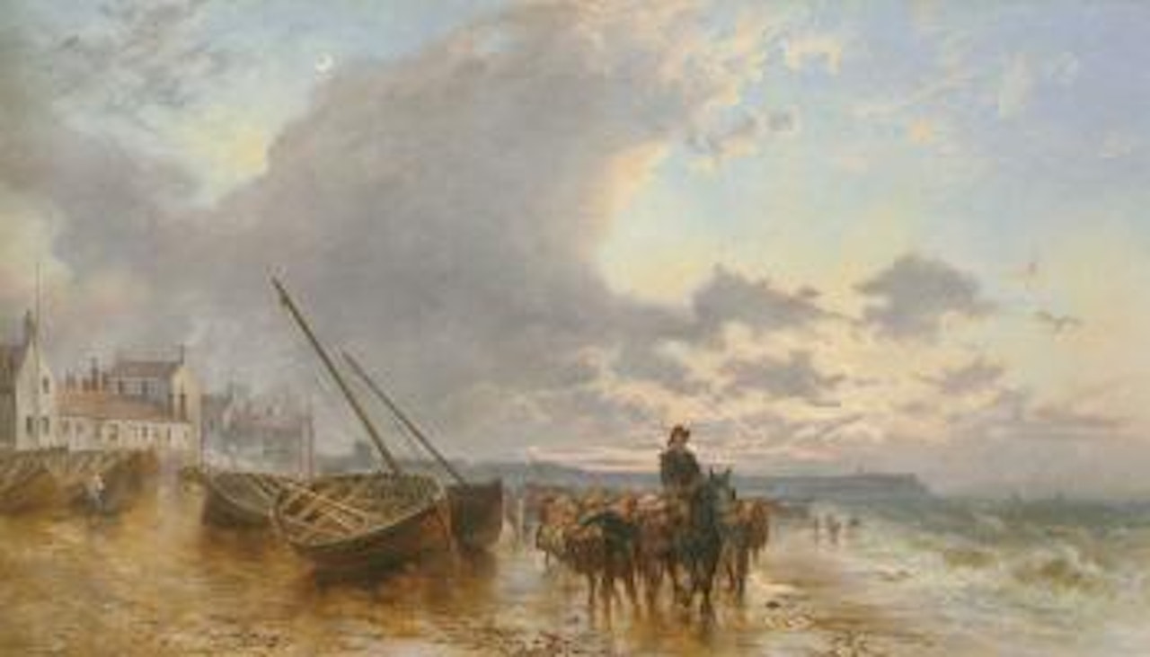 Newhaven, sunset by Keeley Halswelle
