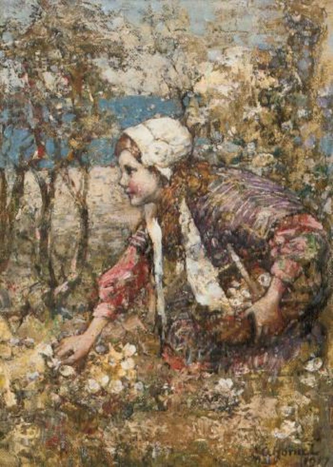 By the sea by Edward Atkinson Hornel