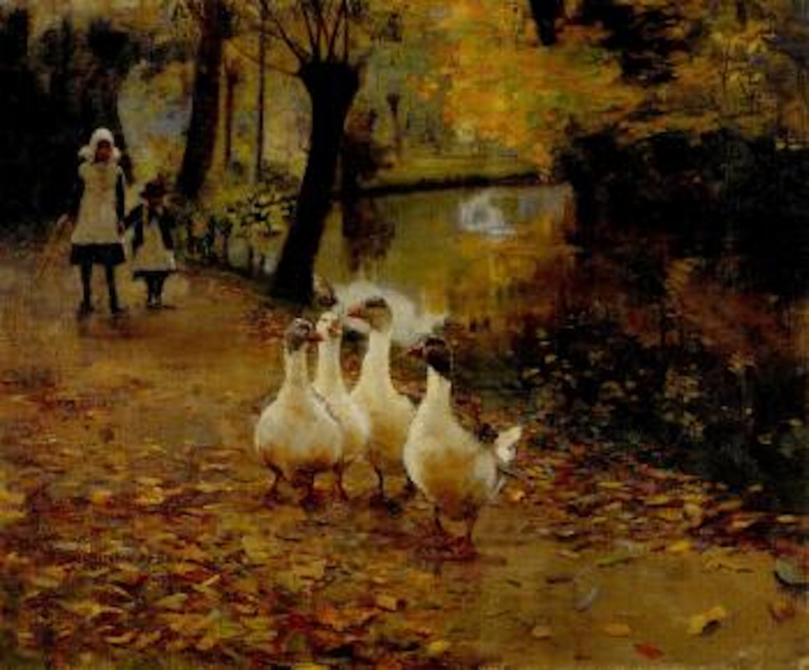The goose girls by John Lavery