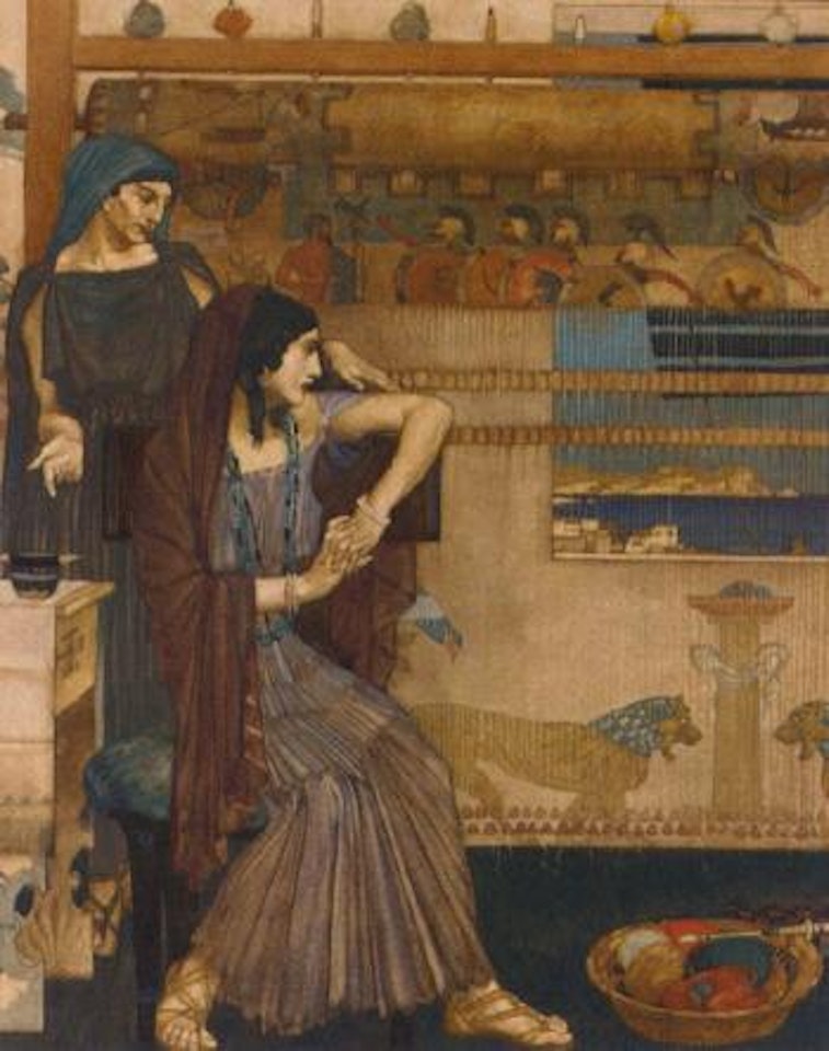 Homer's odyssey No 4 Book 1 by William Russell Flint