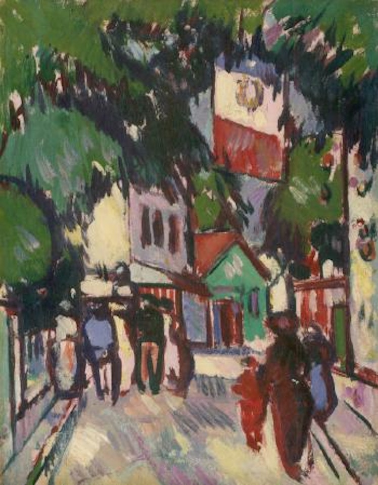 Fete cassis by John Duncan Fergusson