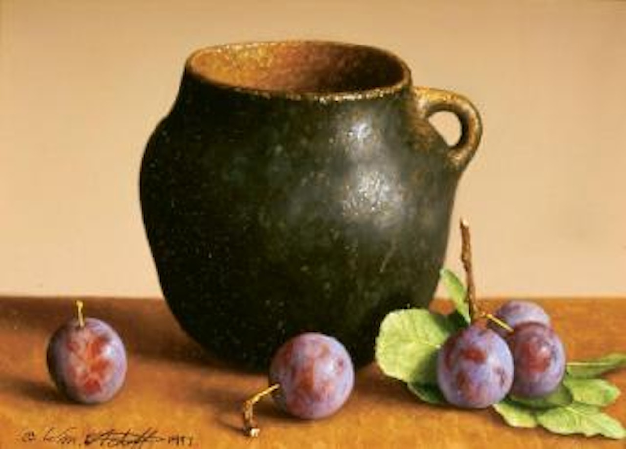 Taos plums by William Acheff