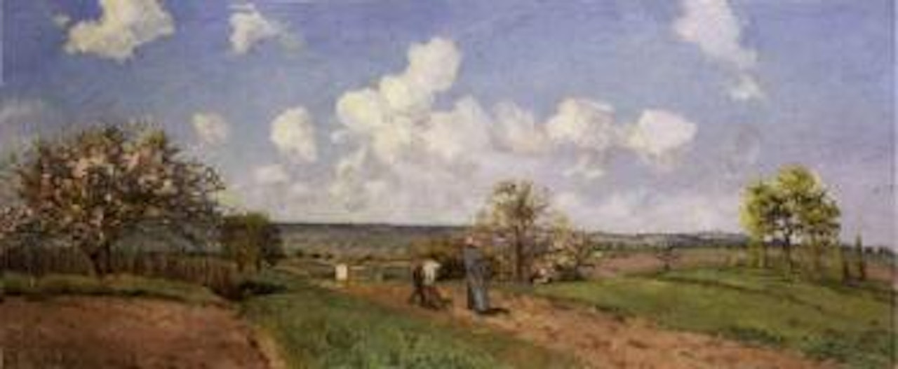 Les quaitre saisons by Camille Pissarro