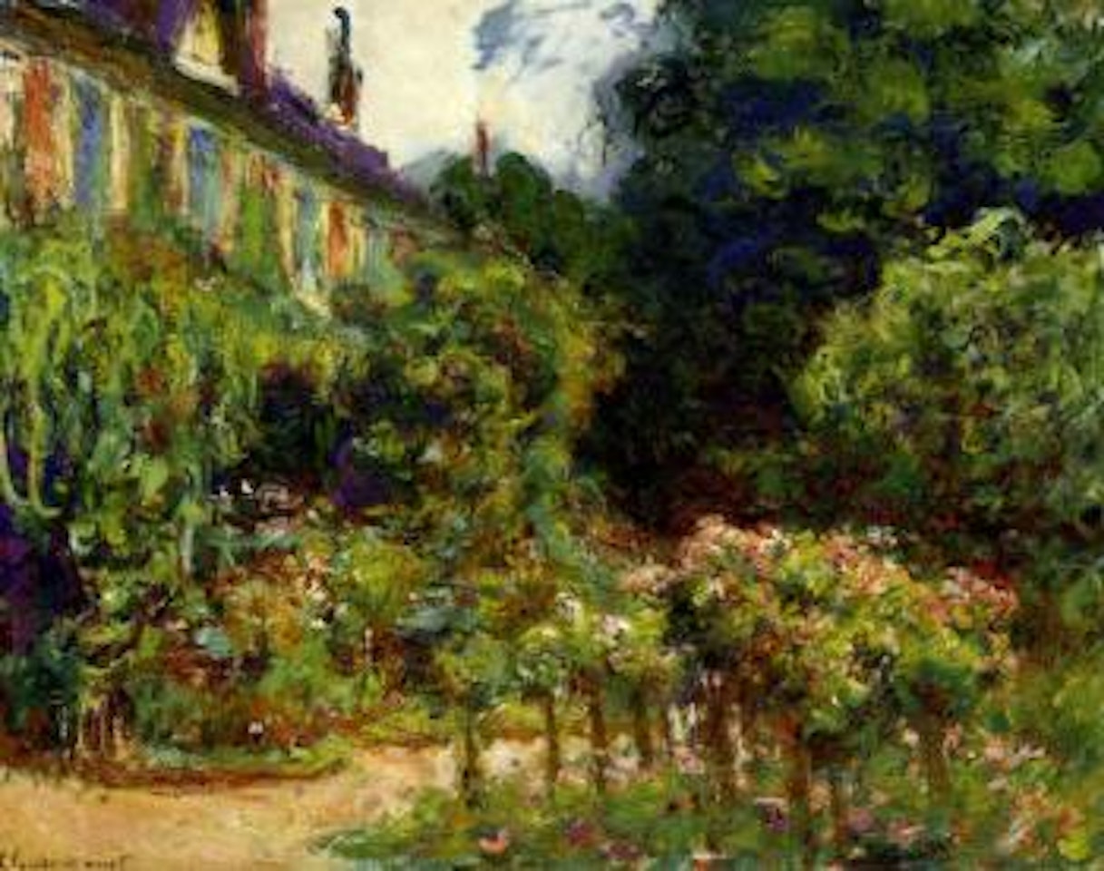 Maison de l'artiste a Giverny by Claude Monet