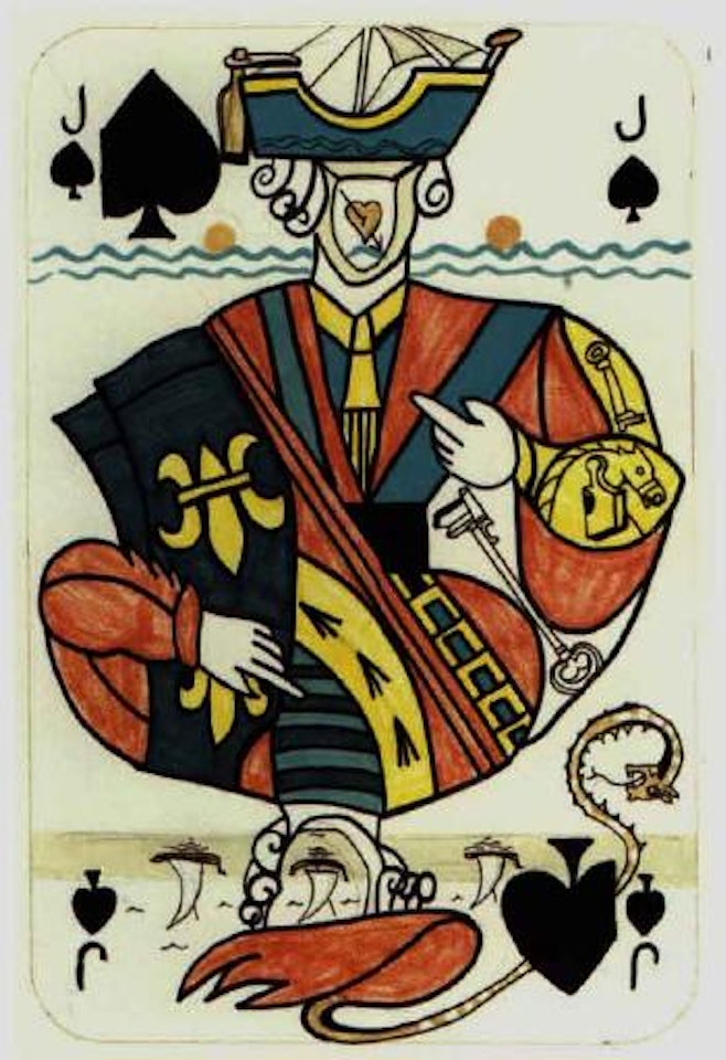 Dessins de cartes a jouer by Salvador Dali