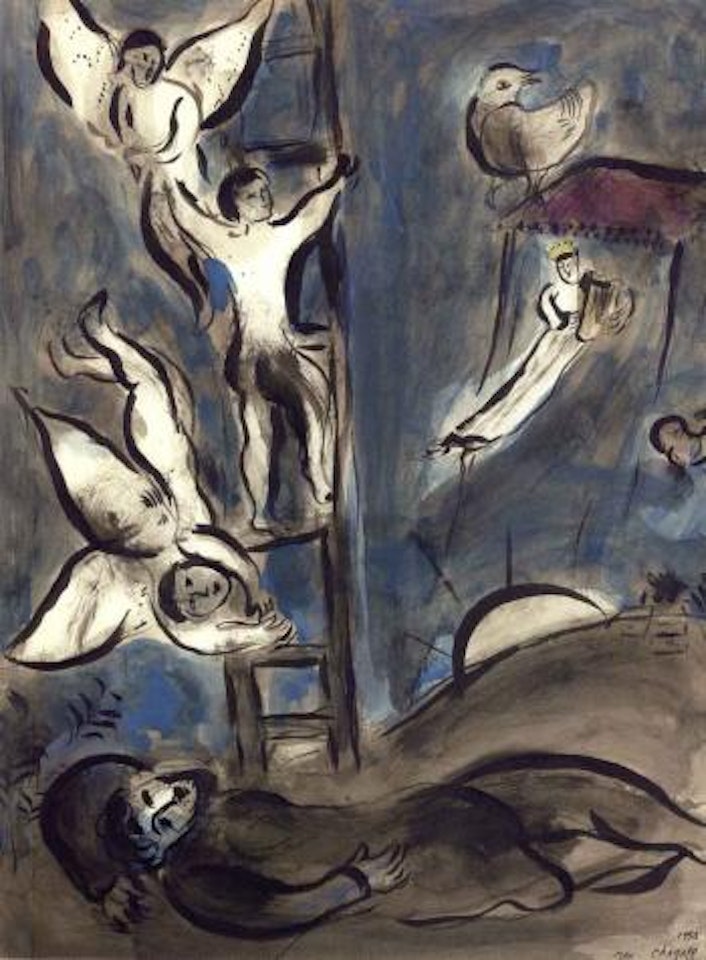 Reve de Jacob by Marc Chagall