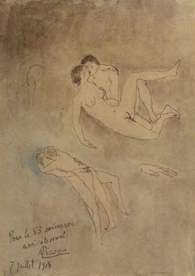 Amoureux by Pablo Picasso
