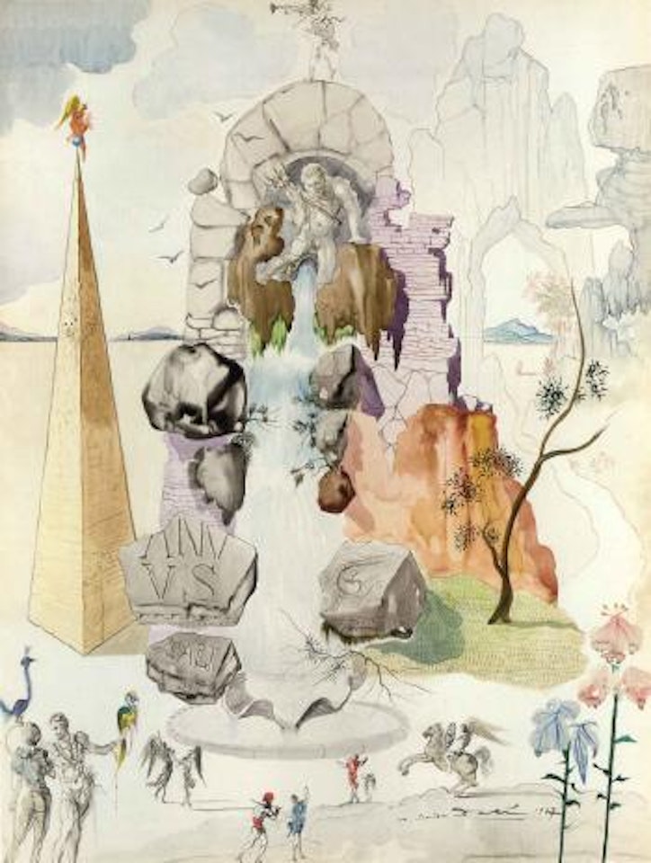 Neptune by Salvador Dali