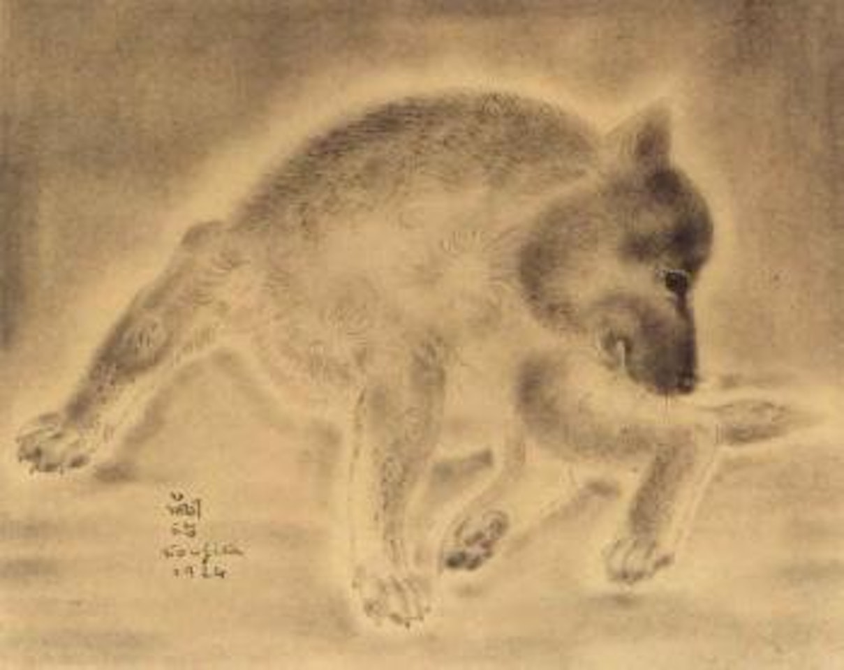 Chien by Leonard Tsuguharu Foujita