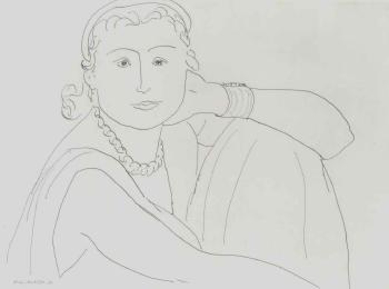 Buste de jeune femme by Henri Matisse