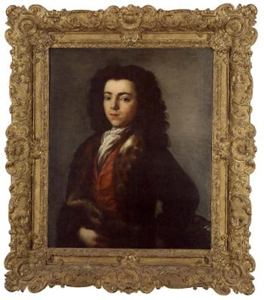 Self-portrait of artist by Italian School