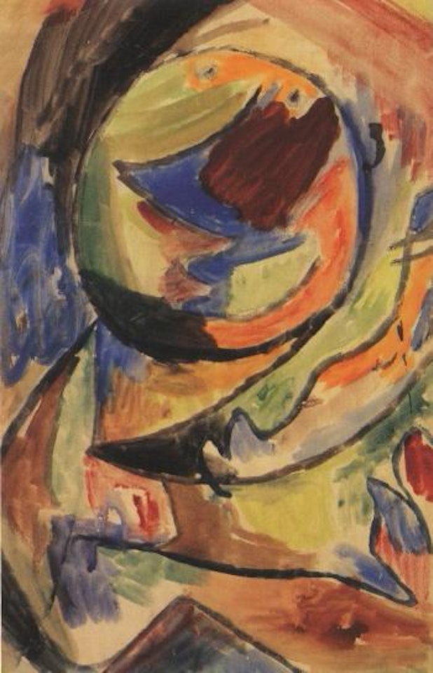 Figure composition by Asger Jorn