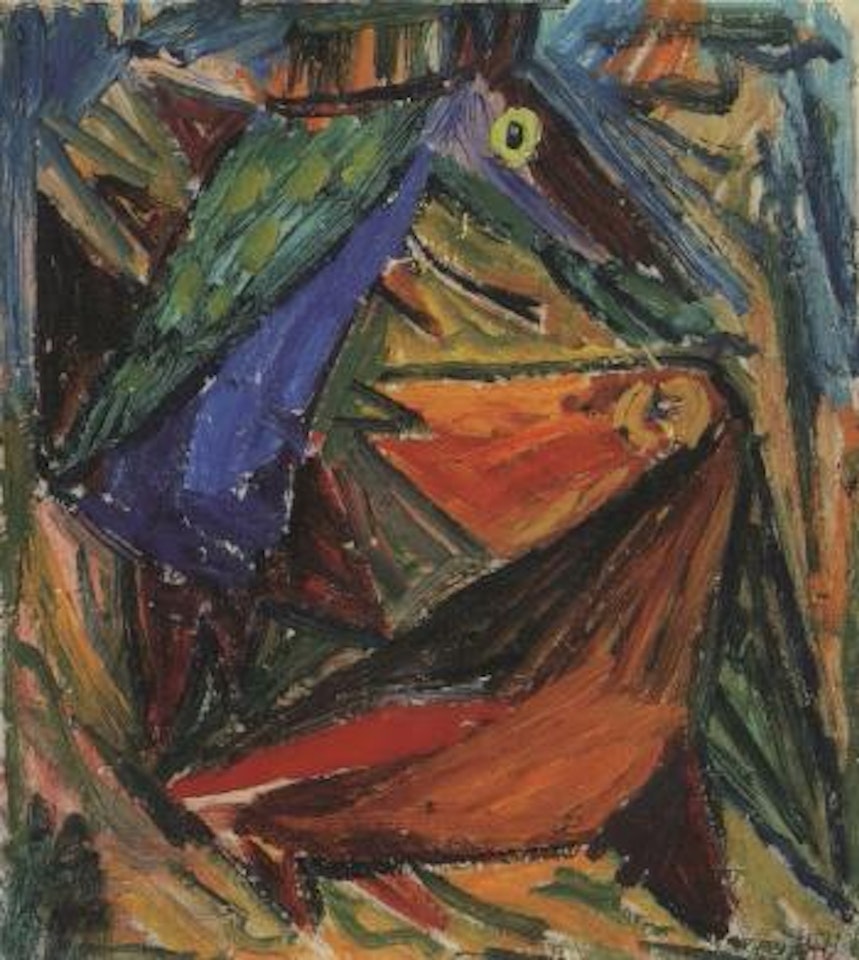 Two birds by Asger Jorn