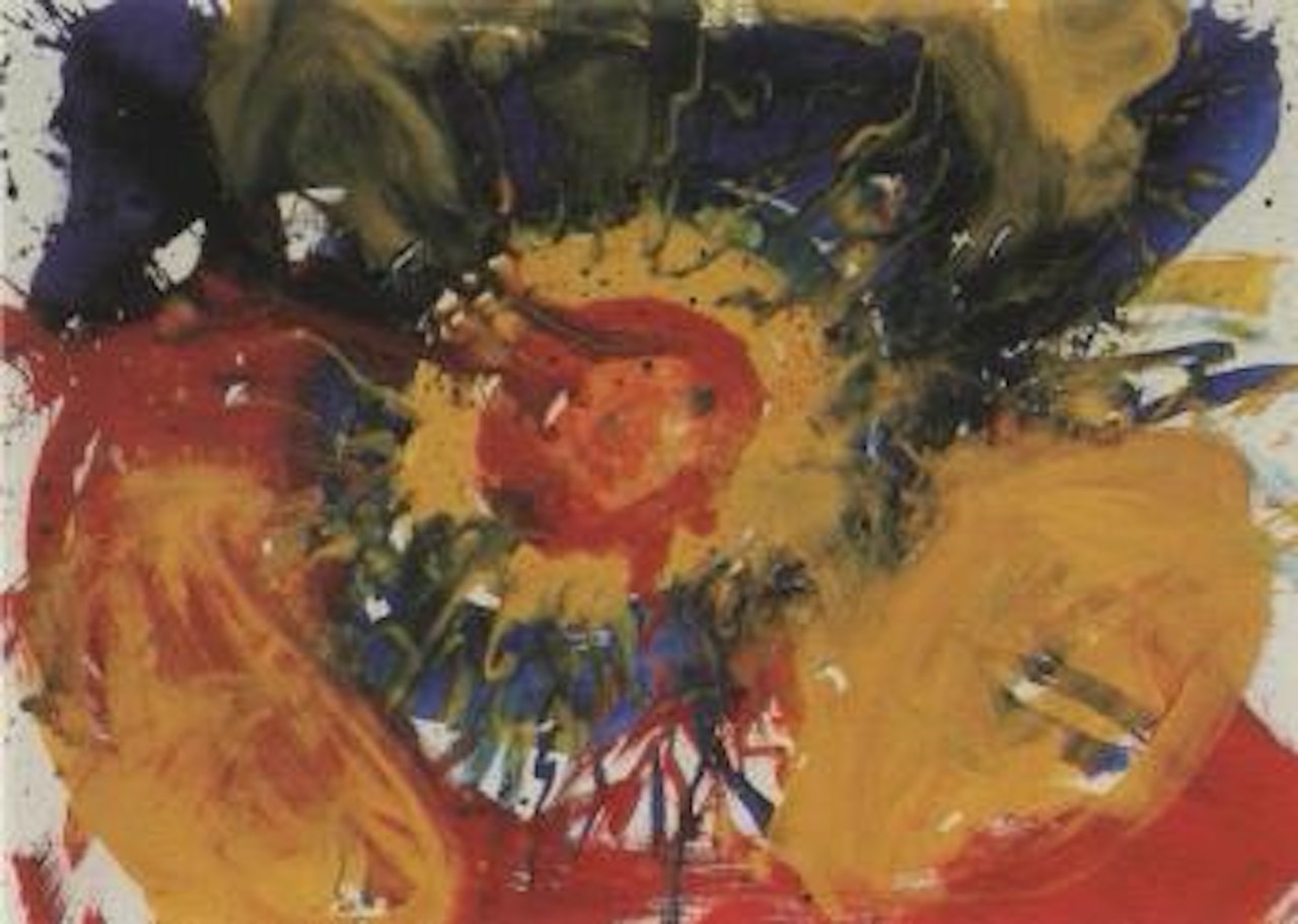 Sun flower by Walasse Ting