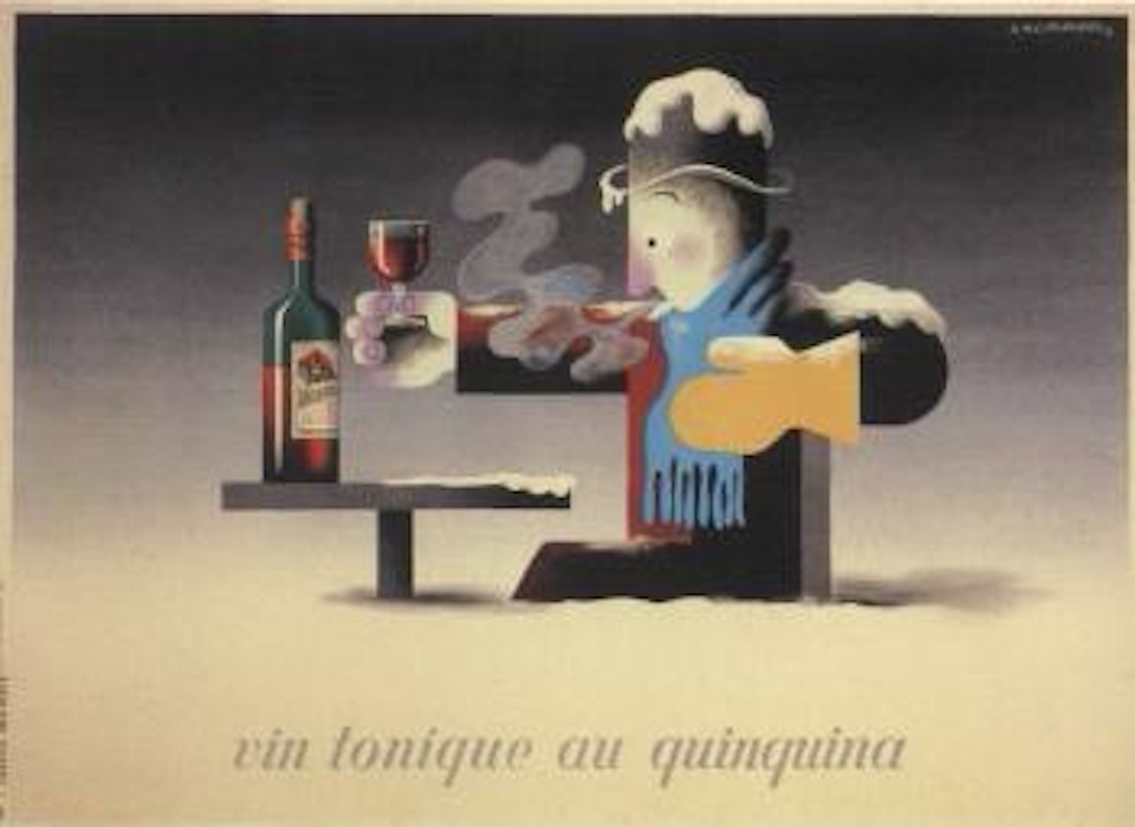Vin tonique au quinquina - Dubonnet by Cassandre (Adolphe Jean-Marie Mouron)