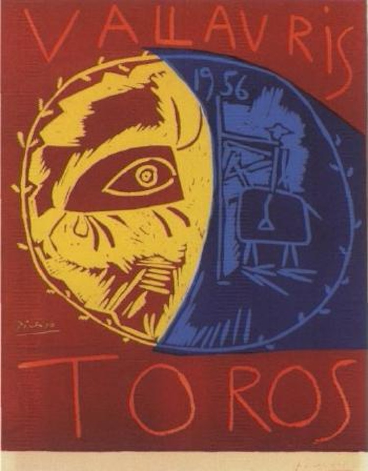 Toros-Vallauris by Pablo Picasso