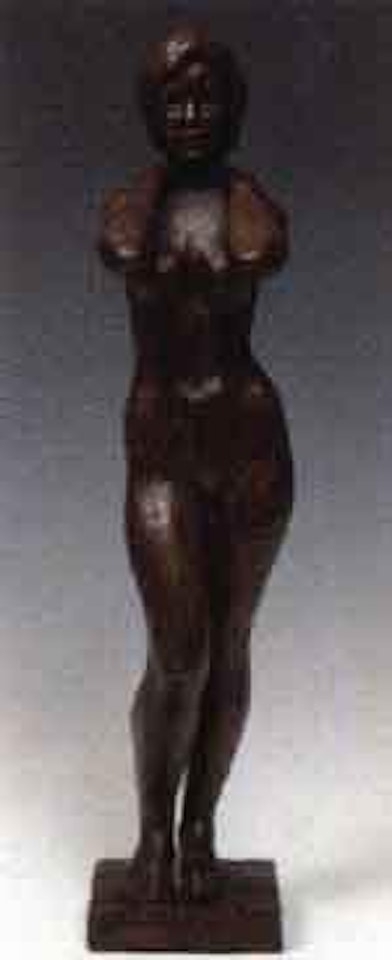 Female nude standing by Arne Durban