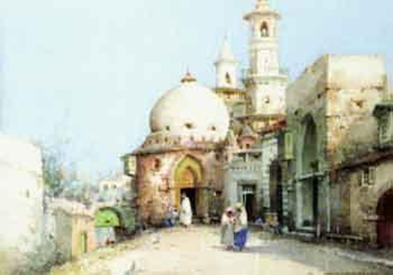 Approaching a mosque. Gateway by Noel Harry Leaver