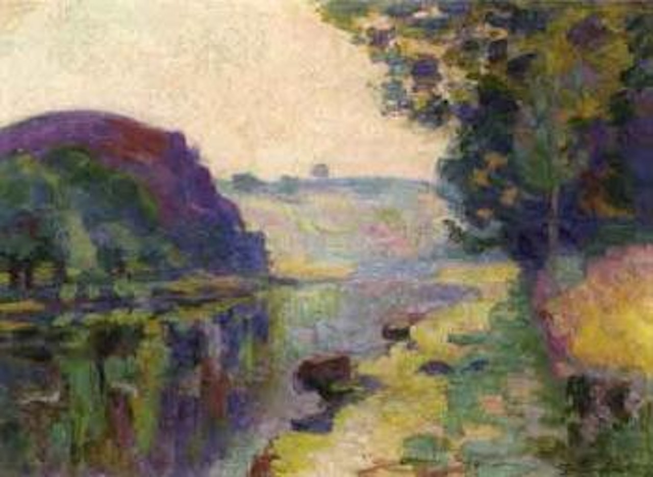 La Roche de l'Echo, Crozant by Armand Guillaumin
