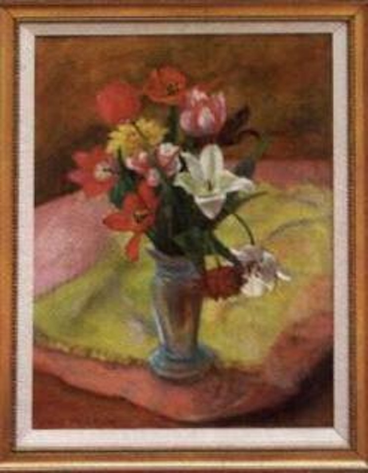 Still life of flowers by Jane Peterson