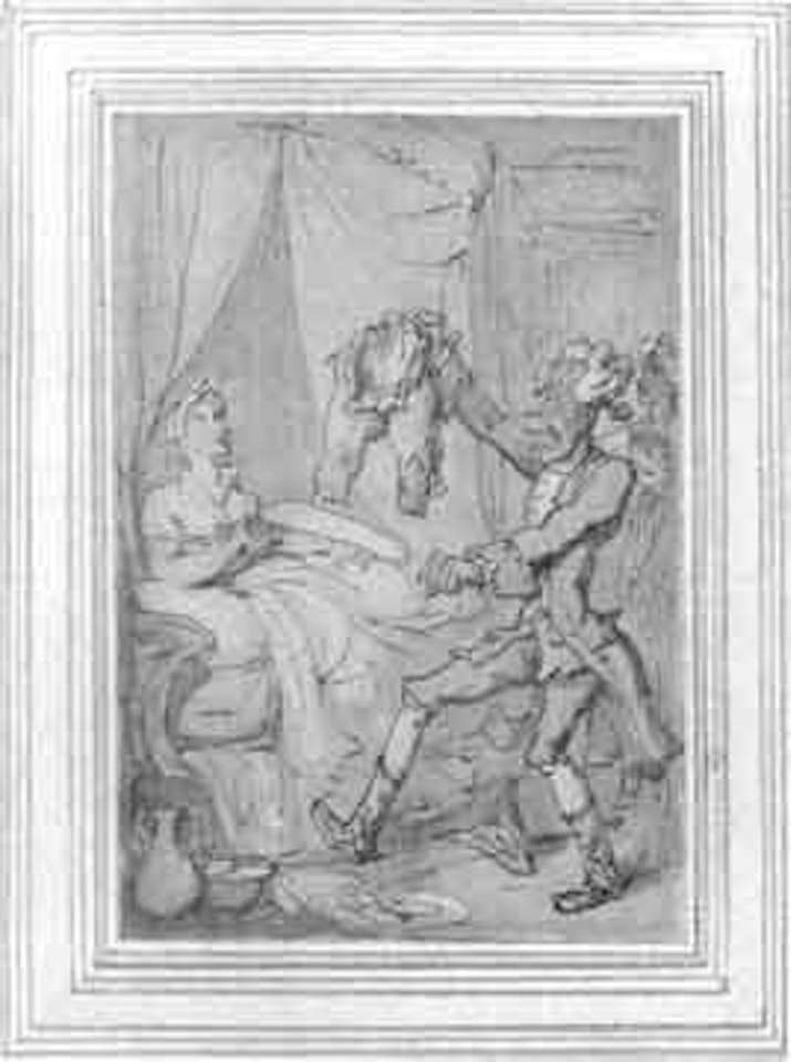 Strange breeches by Thomas Rowlandson