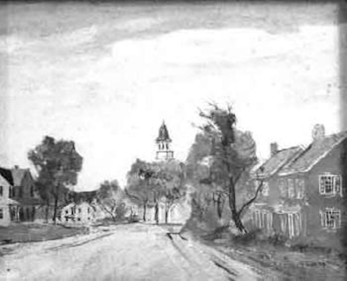 Moravian church at Emmaus, Lehigh County by Walter Emerson Baum