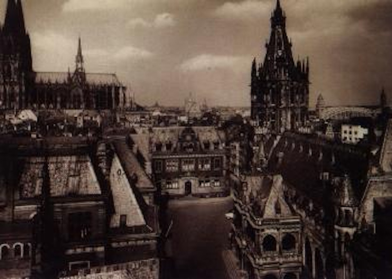 View of Cologne Cathedral by August Sander