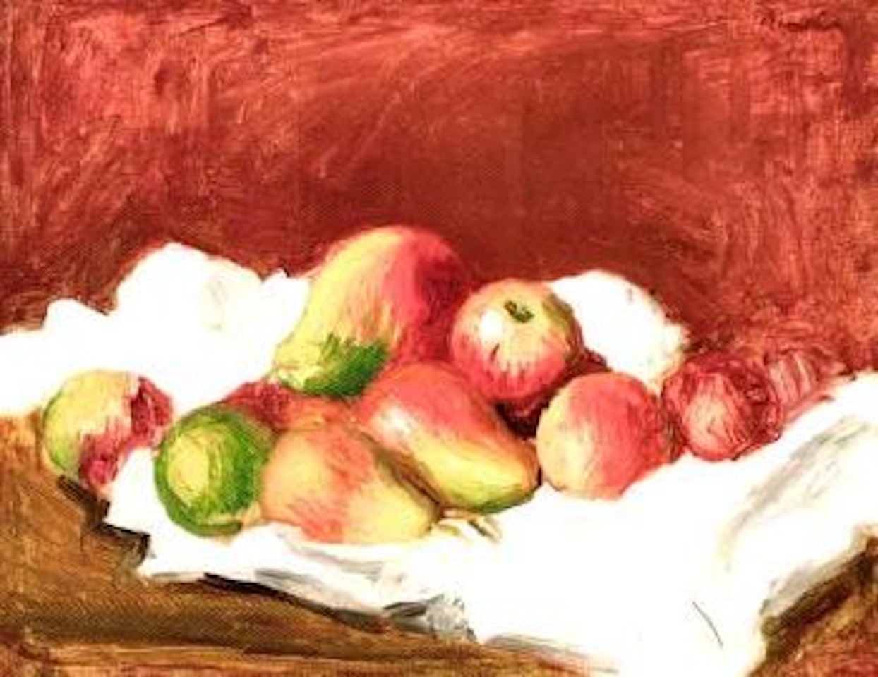 Poires et pommes by Pierre-Auguste Renoir