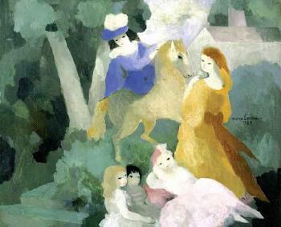 Dans le parc by Marie Laurencin