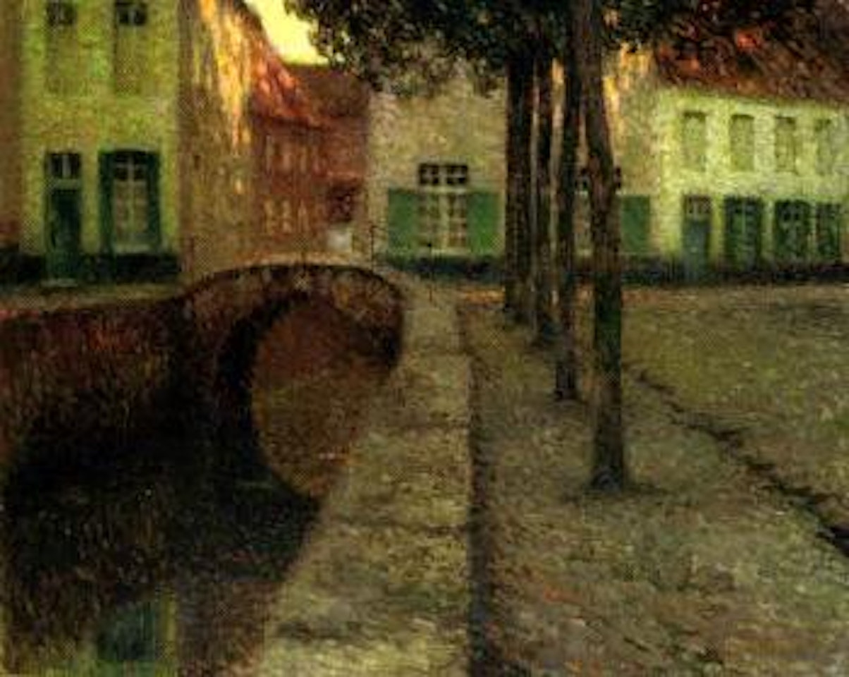 Canal by Henri Le Sidaner