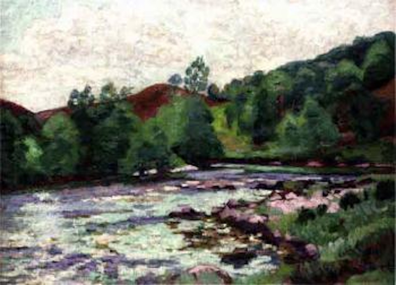 Barrage du Genetin by Armand Guillaumin