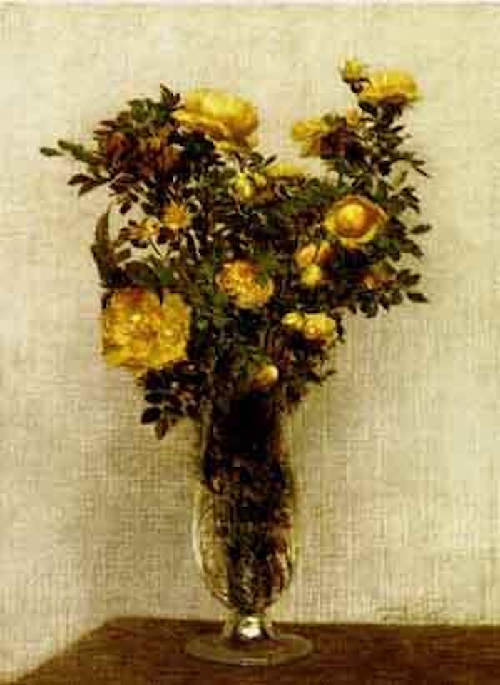 Roses by Henri Fantin-Latour
