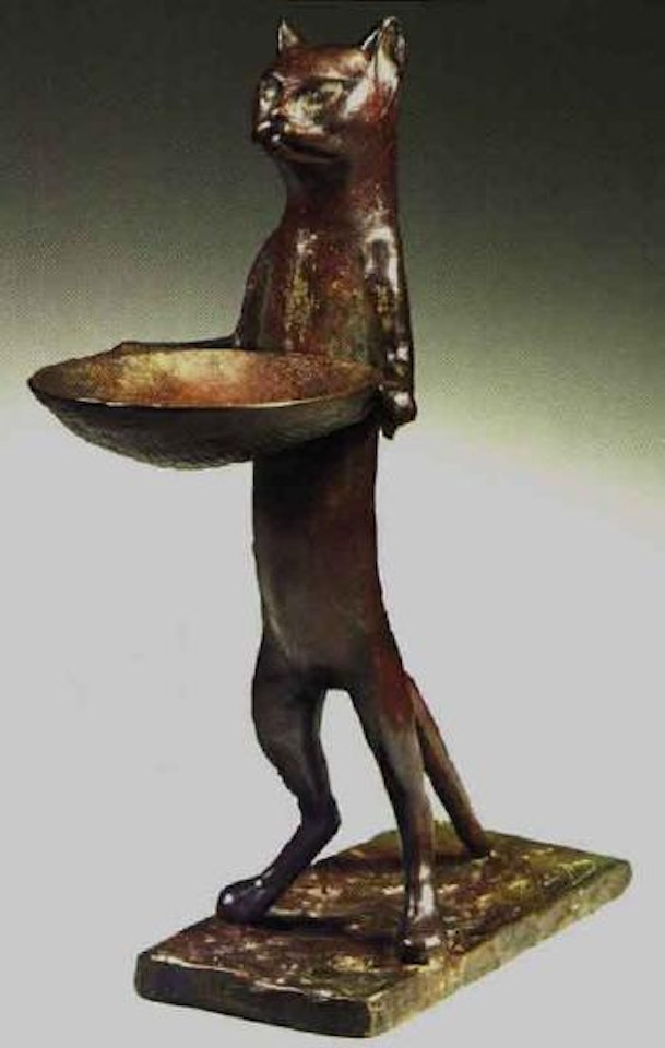 Chat maitre d'hotel by Diego Giacometti