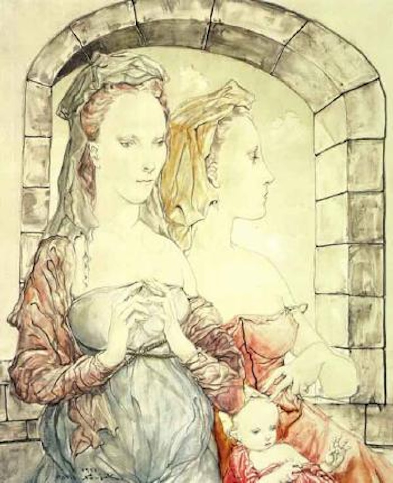 Trois generations by Leonard Tsuguharu Foujita
