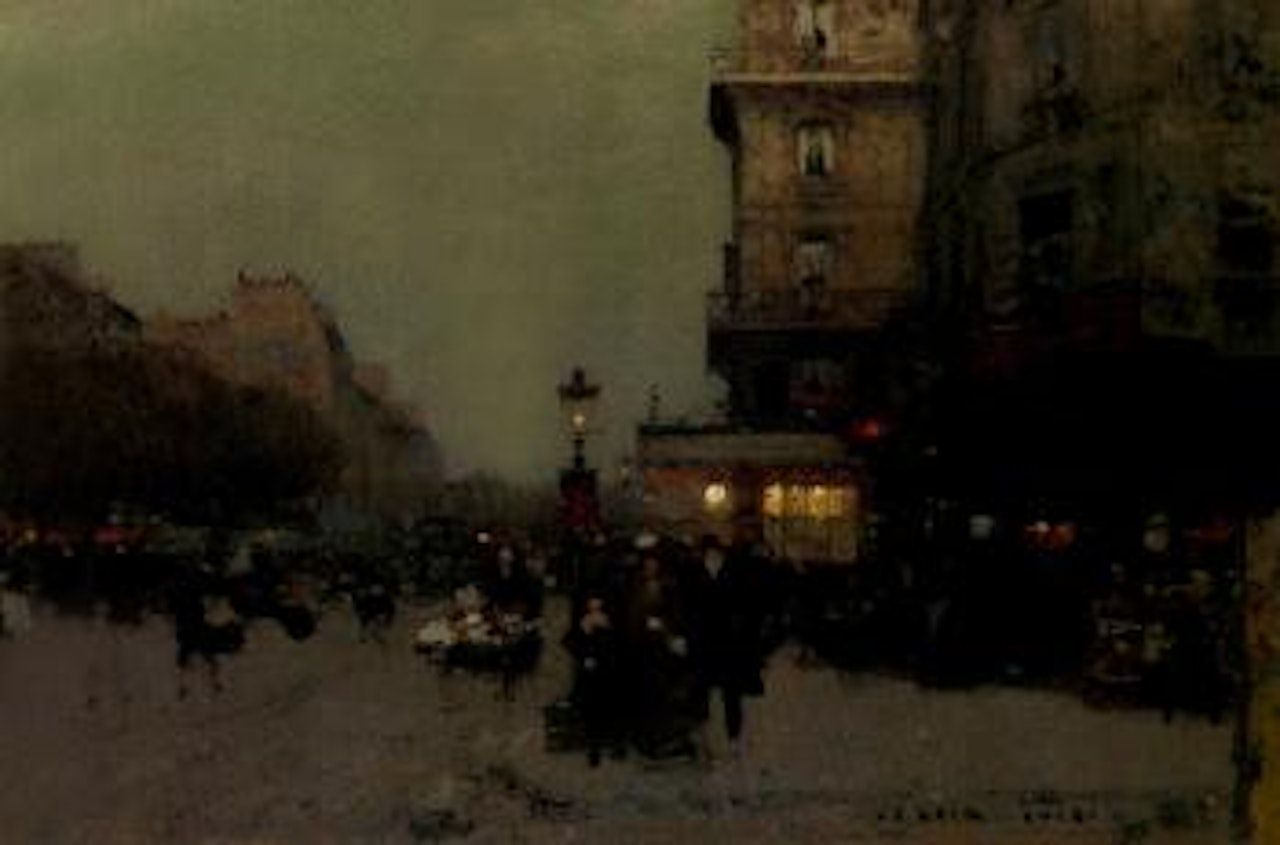 Boulevard Saint-Michel, Paris by Luigi Loir