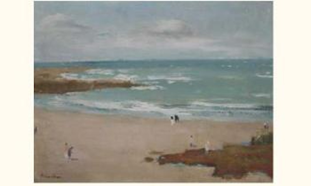 Place a maree basse by Maurice Brianchon