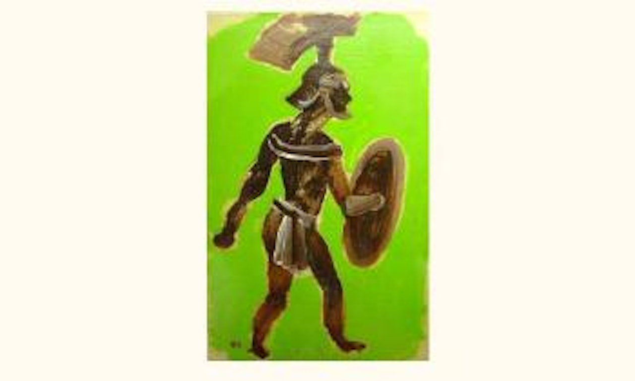 Guerrier grec by Charles Lapicque