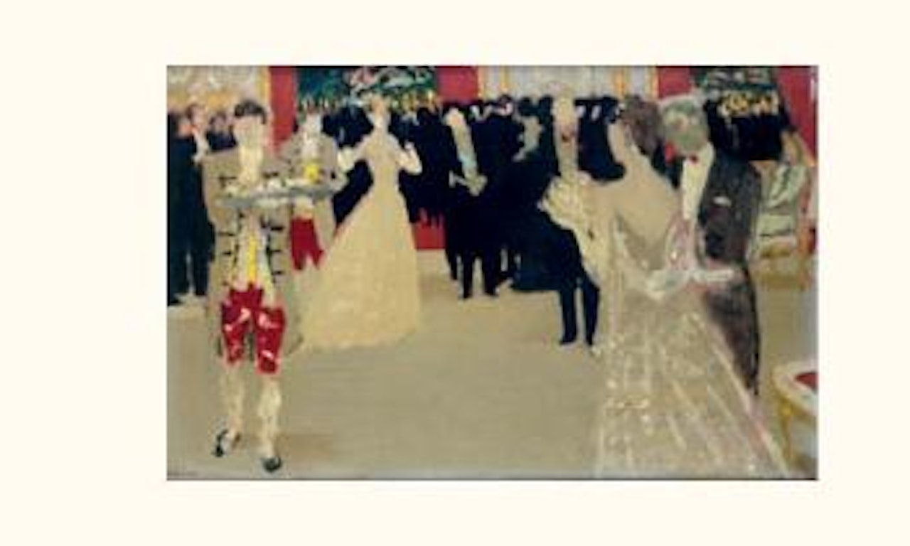 Soiree mondaine by Maurice Brianchon