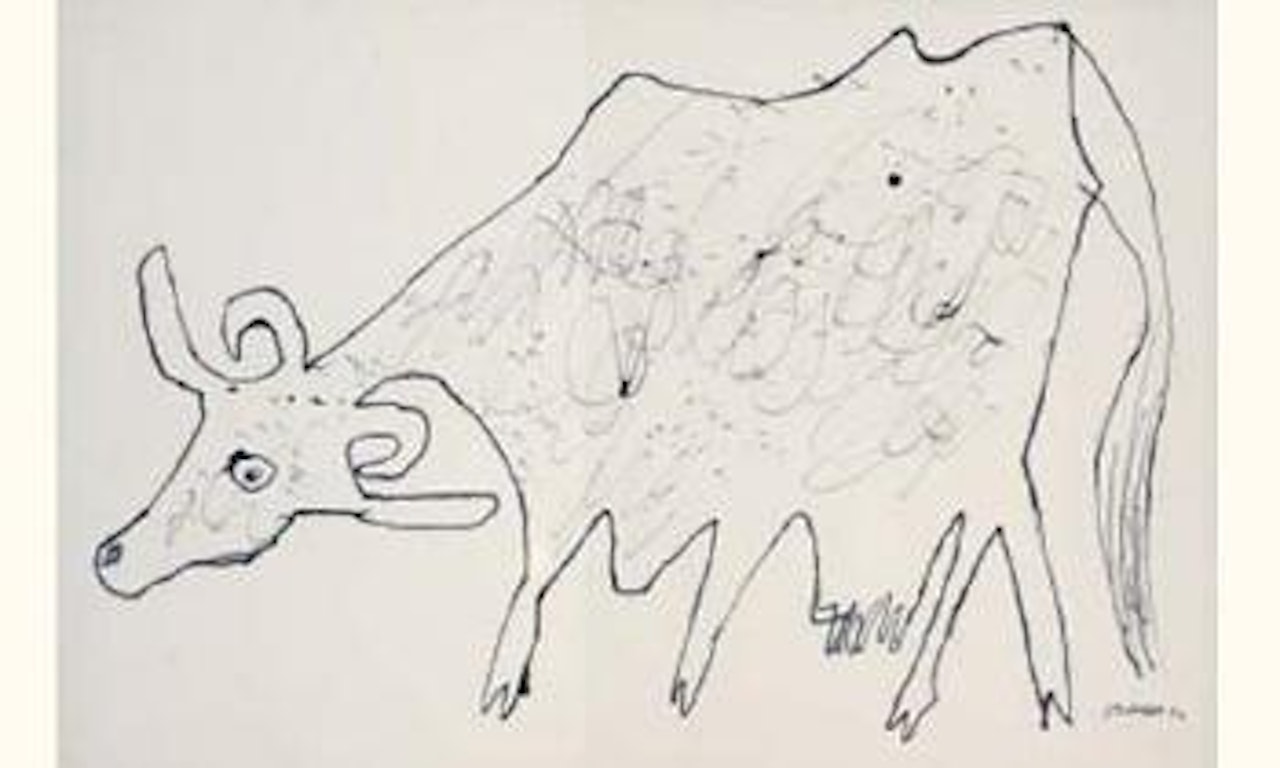 Vache by Jean Dubuffet