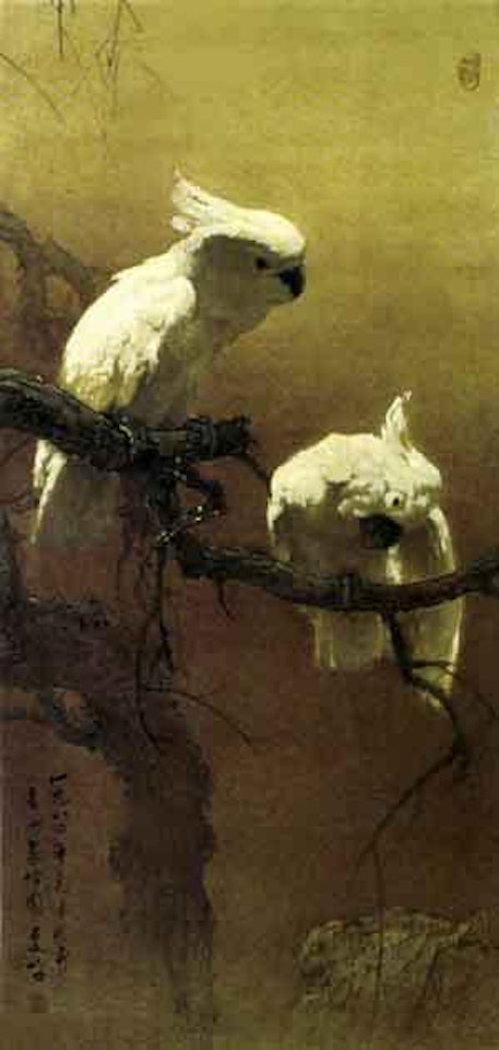 Cockatoos by Lee Man Fong