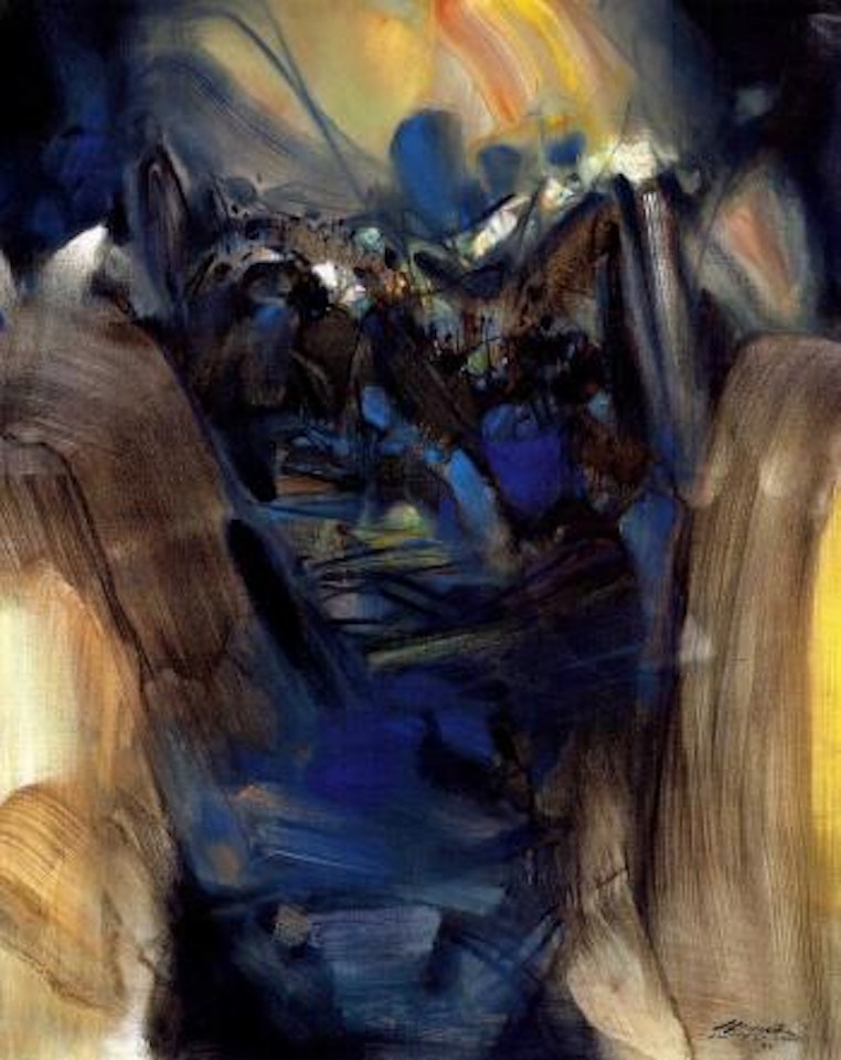 Lumieres lointaines by Chu Teh-Chun